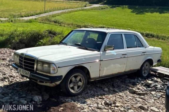 1984 Mercedes-Benz E-Klasse W123 2.4 D Ekstra deler - Prosjektbil
