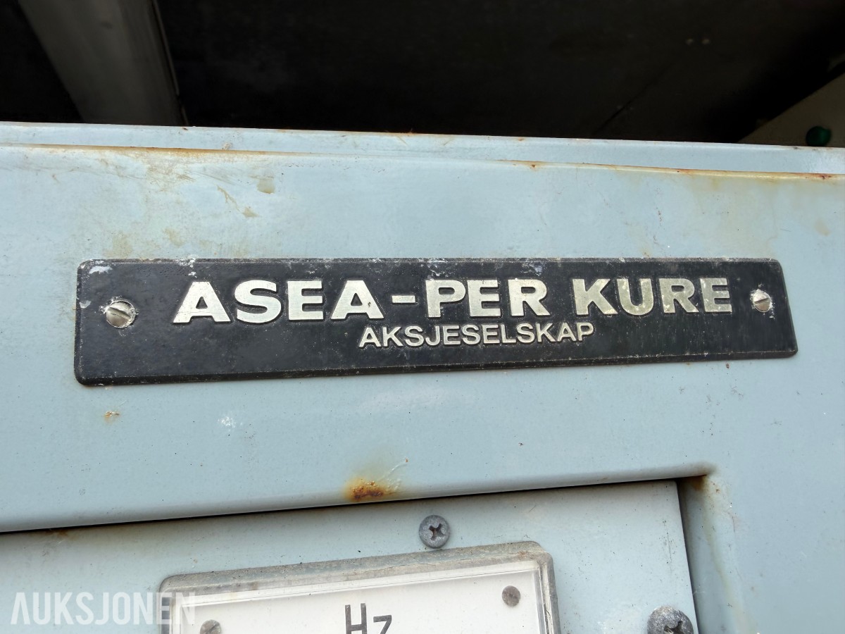 ASEA 150 kva Strømaggregat 230 volt