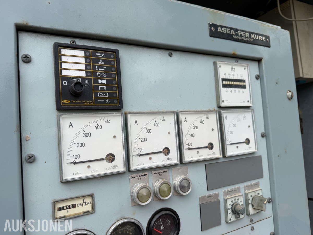 ASEA 150 kva Strømaggregat 230 volt