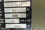 ASEA 150 kva Strømaggregat 230 volt