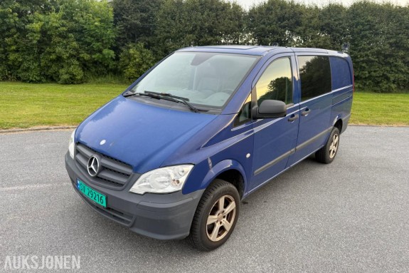2012 Mercedes-Benz Vito 2.1 CDI 136HK 4MATIC | 201 000 km | 4x4 | Arbeidsbil