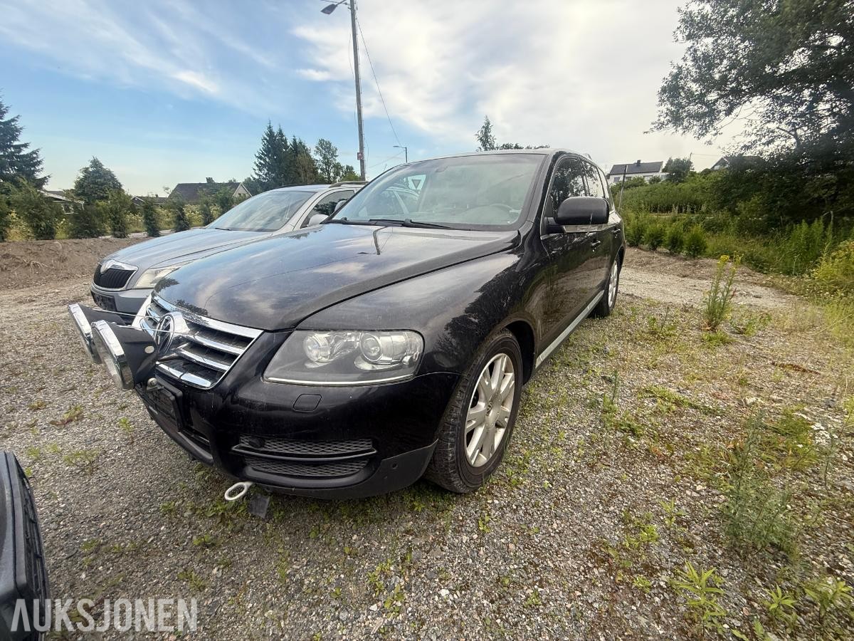 2006 VOLKSWAGEN TOUAREG 2.5 TDI 4MOTION AUTOMAT – SKINN – HENGERFESTE – REPARASJONSOBJEKT