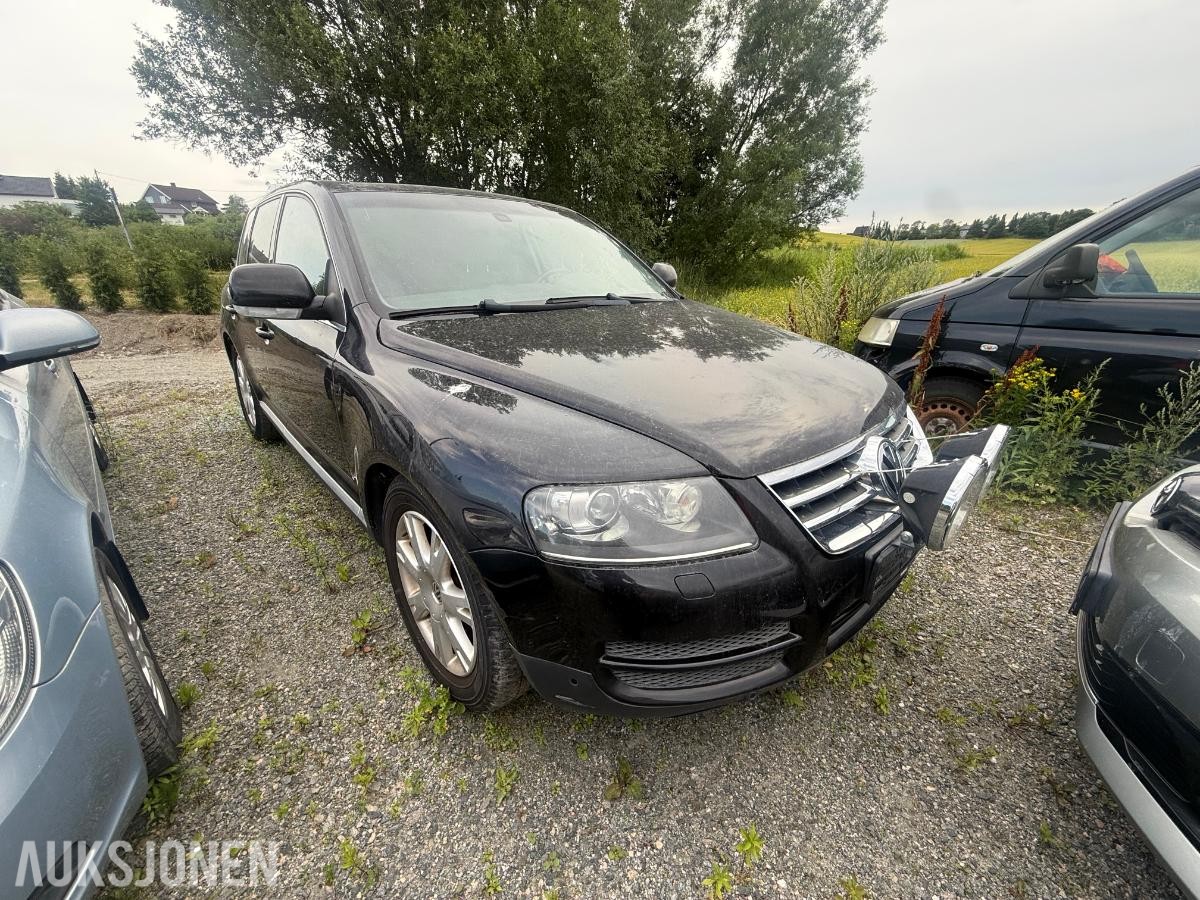 2006 VOLKSWAGEN TOUAREG 2.5 TDI 4MOTION AUTOMAT – SKINN – HENGERFESTE – REPARASJONSOBJEKT