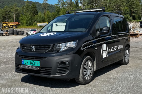2021 Peugeot Partner 1,5 HDi 130hk L1 - Automat - Bott innredning i kasse - EU ok til 22.04.2027 