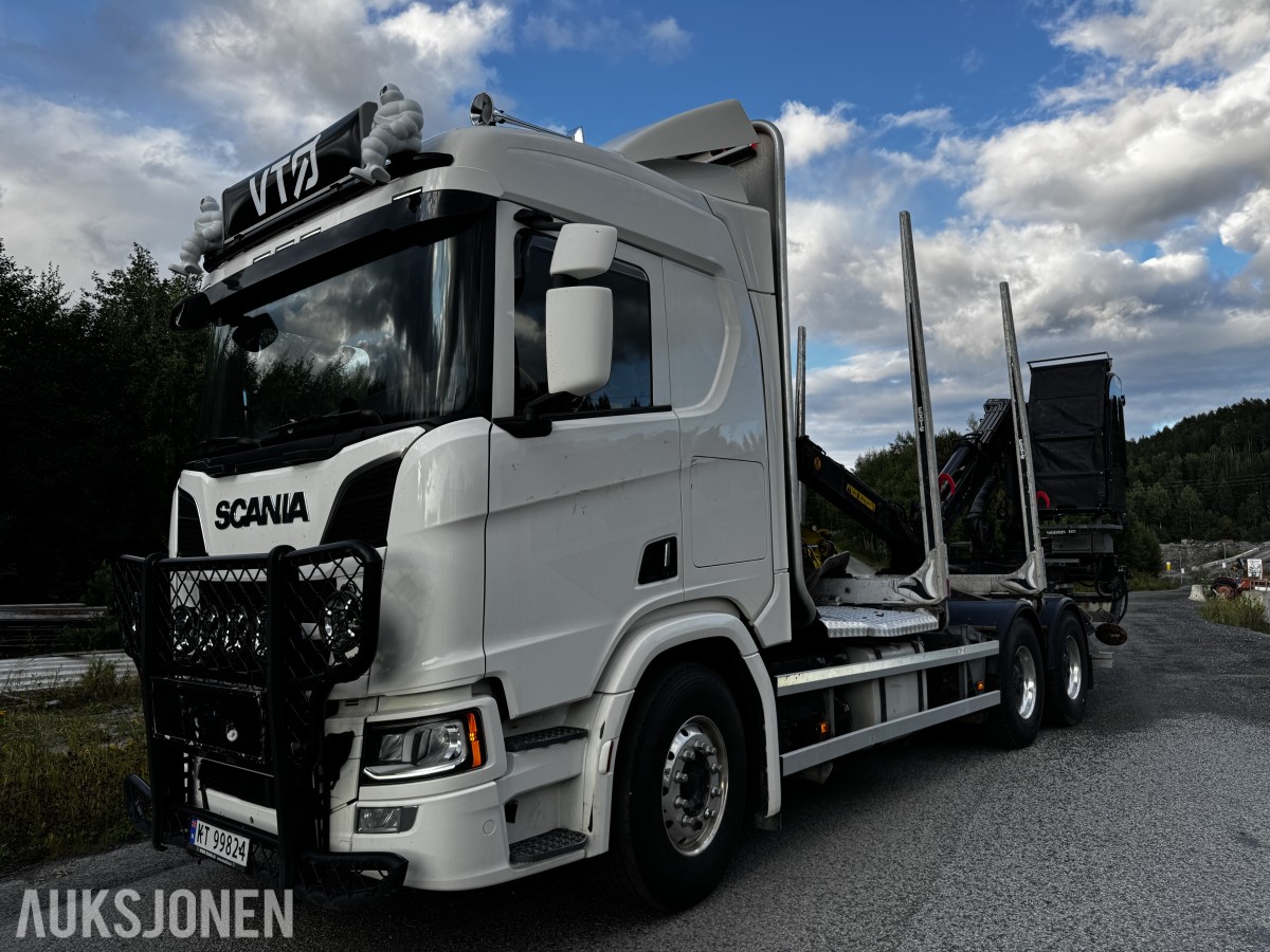  Scania 770 6 x 4 tømmerbil m/Loglift OP påbygg