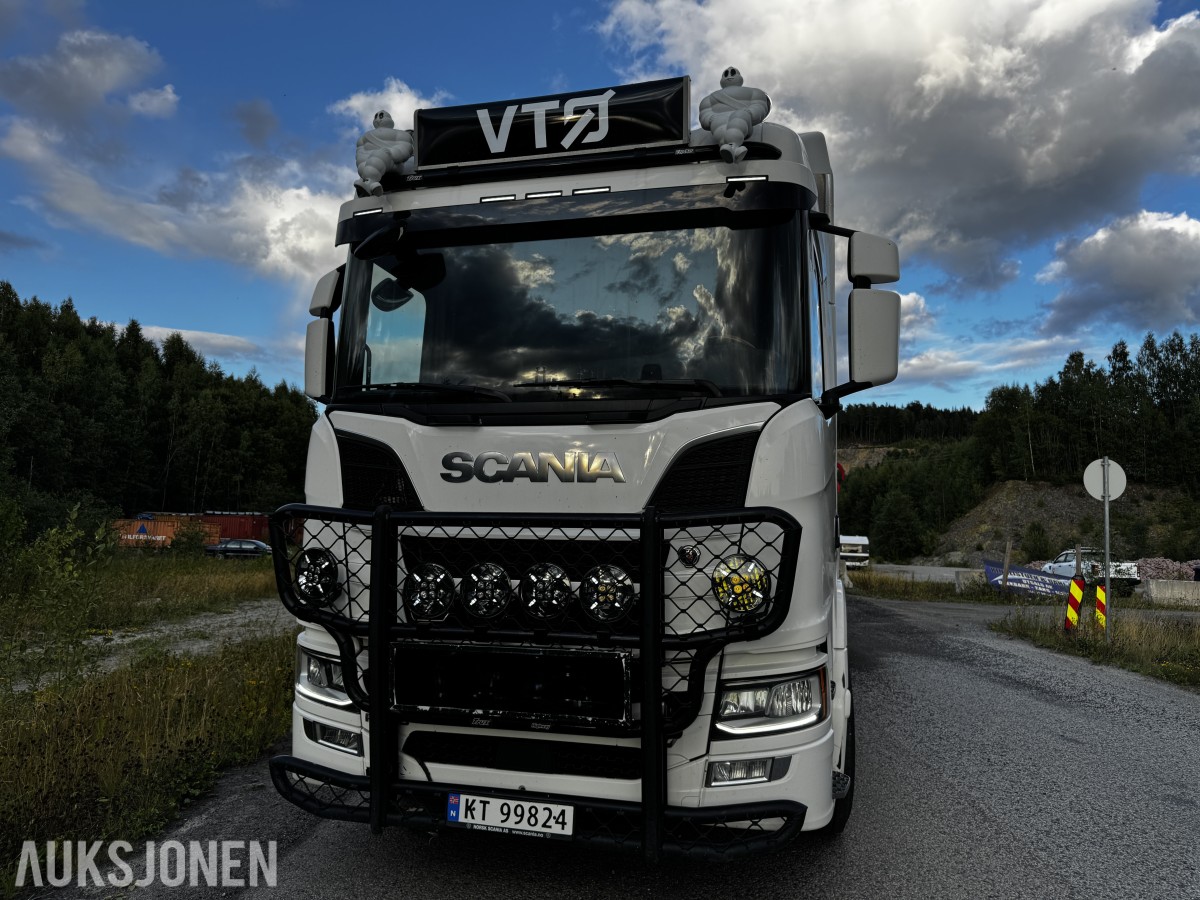  Scania 770 6 x 4 tømmerbil m/Loglift OP påbygg