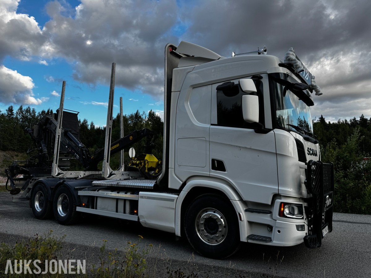  Scania 770 6 x 4 tømmerbil m/Loglift OP påbygg