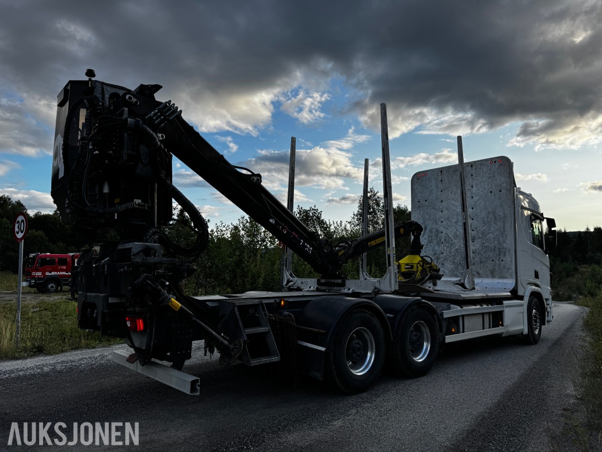  Scania 770 6 x 4 tømmerbil m/Loglift OP påbygg