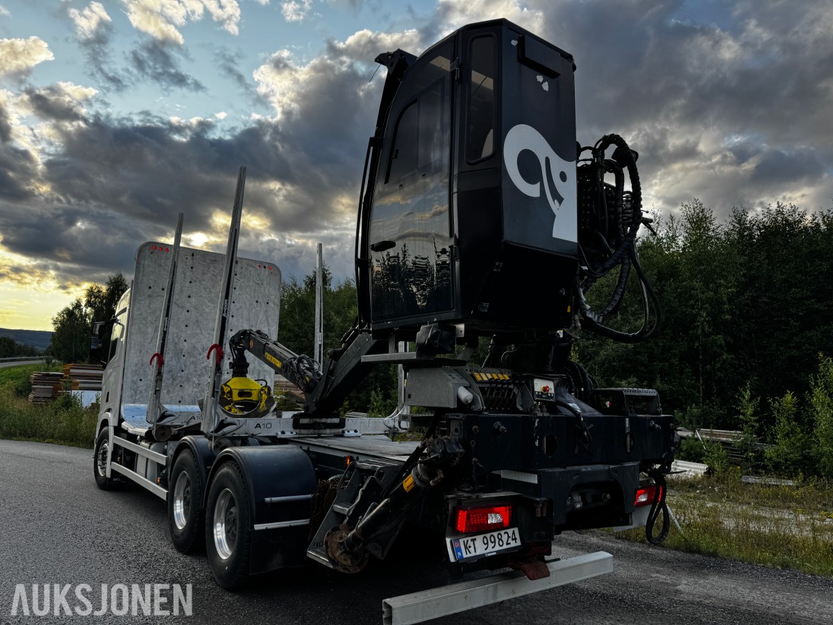  Scania 770 6 x 4 tømmerbil m/Loglift OP påbygg