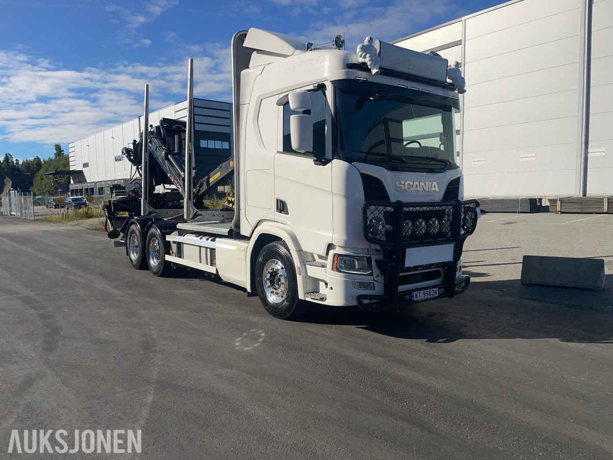  Scania 770 6 x 4 tømmerbil m/Loglift OP påbygg
