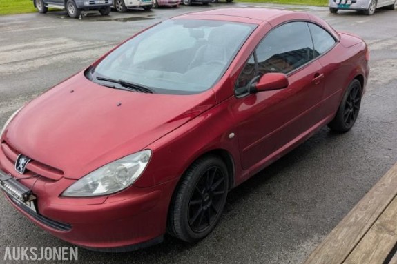 2005 Peugeot 307 CC 1.6 Bensin 109hk Cabriolet, S+V dekk, EU ok til 03.2028