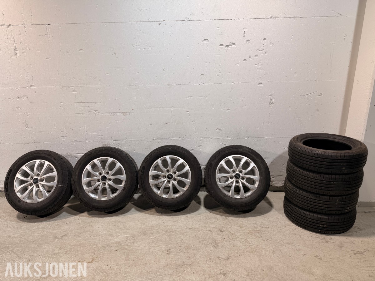 Felger og dekk, 215/65 R16C og 205/60 R16