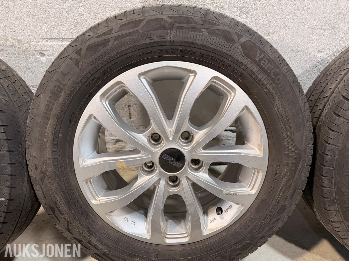 Felger og dekk, 215/65 R16C og 205/60 R16