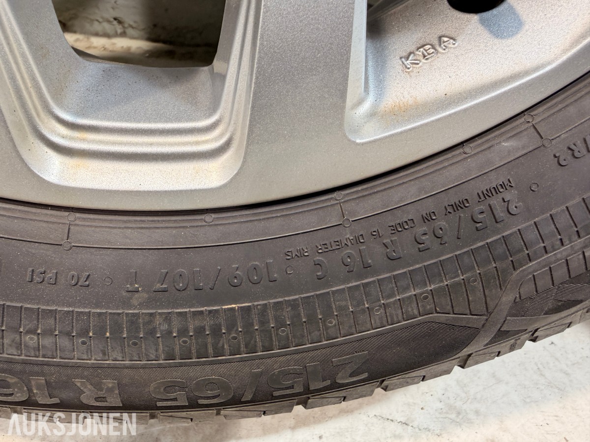 Felger og dekk, 215/65 R16C og 205/60 R16