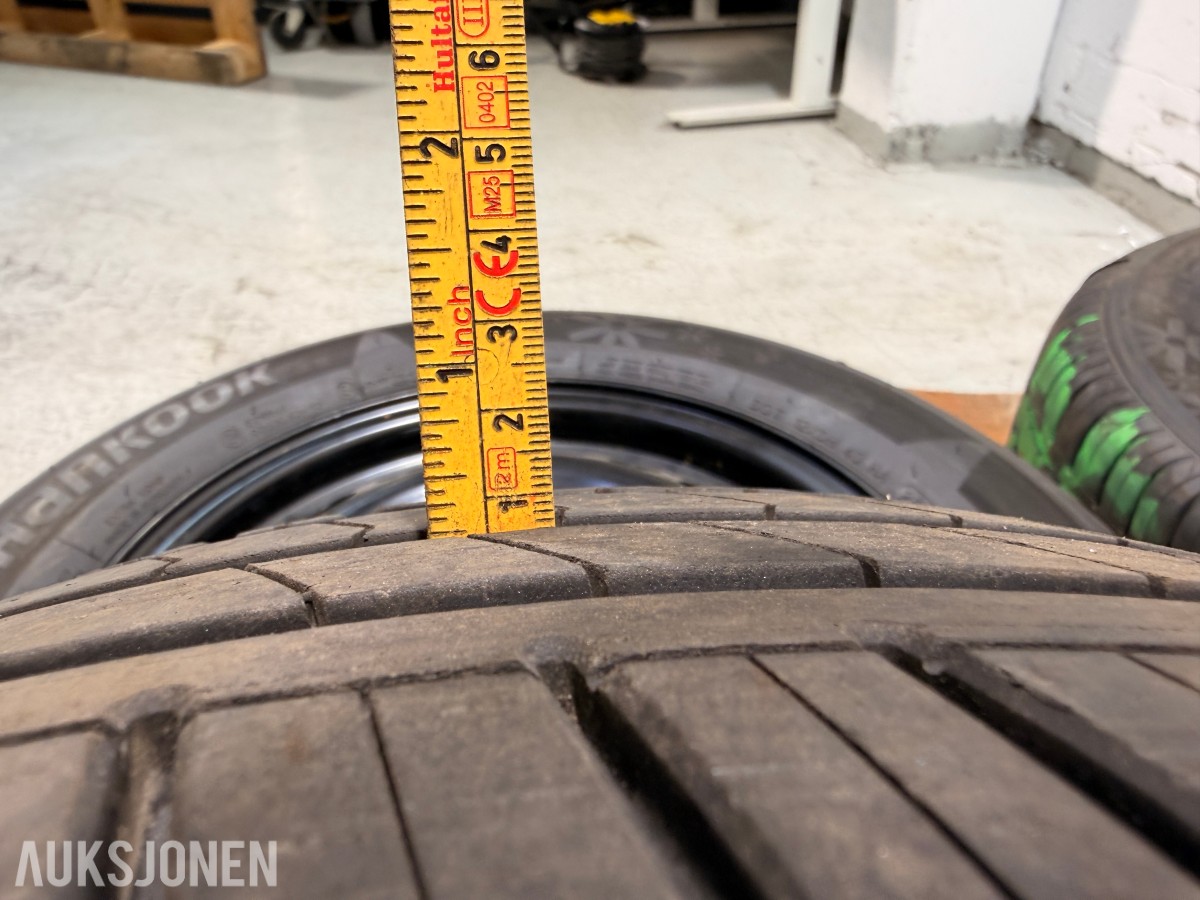 Felger med Hankook dekk, 195/65 R15