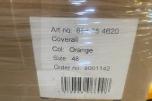 231 stk Univern Coverall orange str 48/50/60