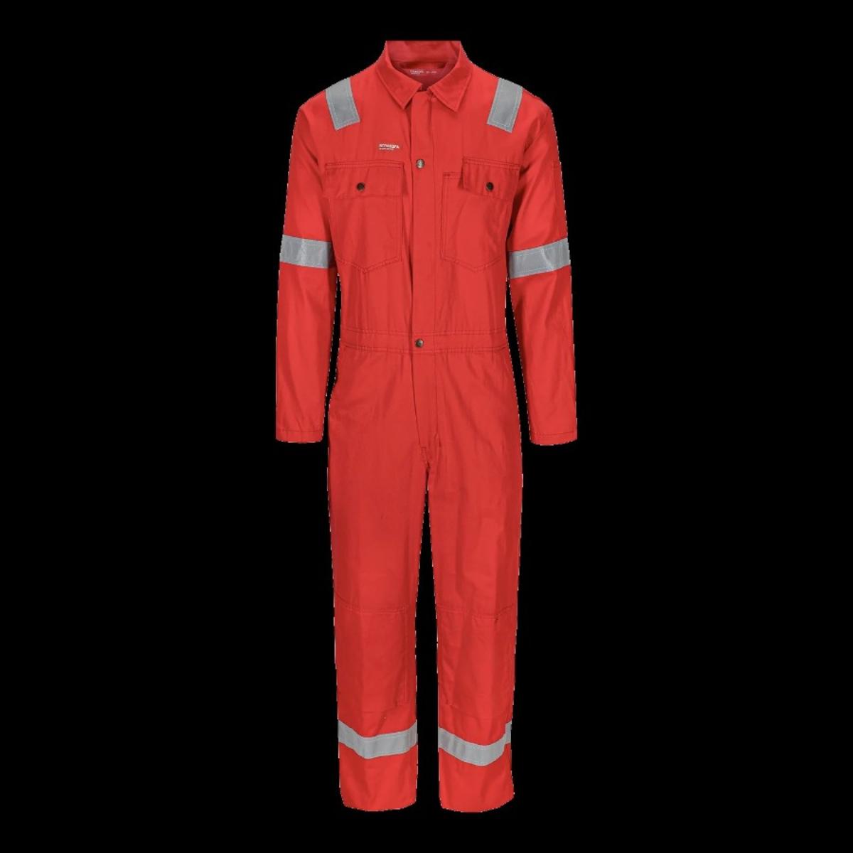 70 stk Univern Coverall red str 62
