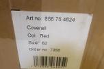 70 stk Univern Coverall red str 62