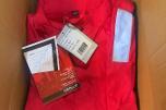 70 stk Univern Coverall red str 62