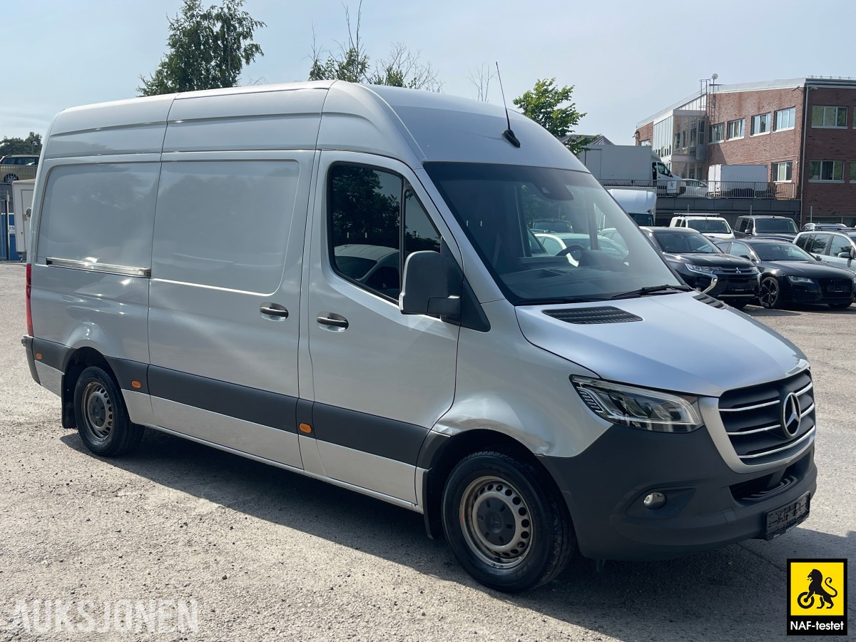 2019 Mercedes-Benz Sprinter 163 HK AUT ACC HENGERFESTE LED KAMERA VARMER