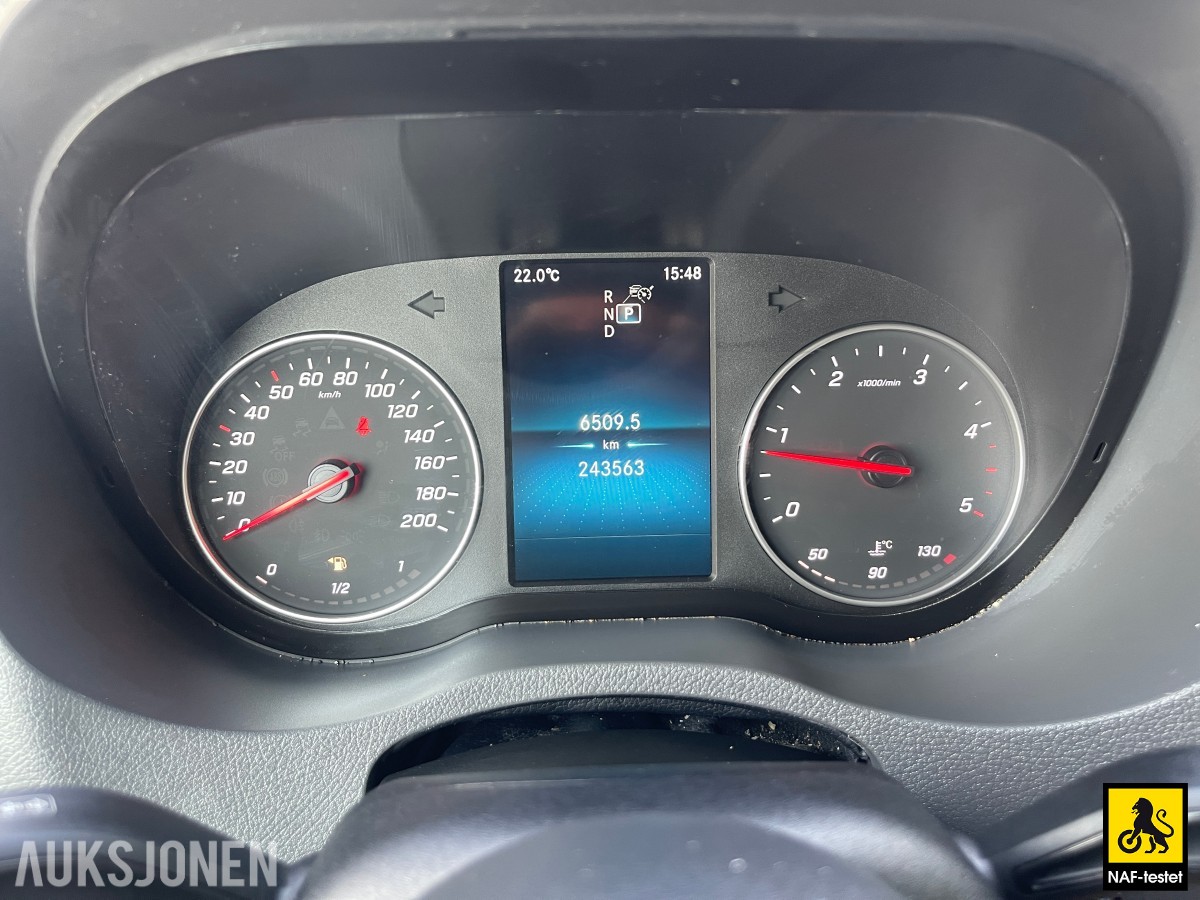 2019 Mercedes-Benz Sprinter 163 HK AUT ACC HENGERFESTE LED KAMERA VARMER