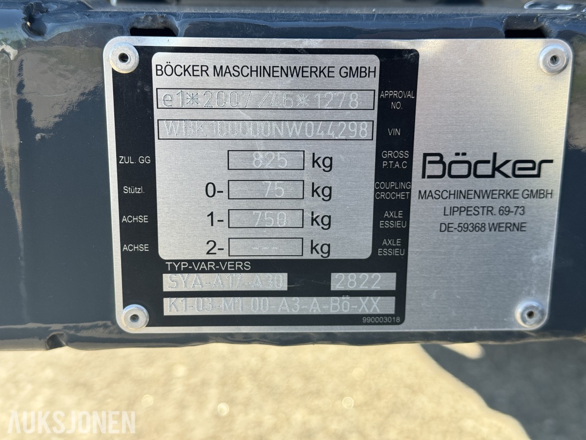 2022 Böcker Materialheis/Taksteinheis Simply 21/1-5 /