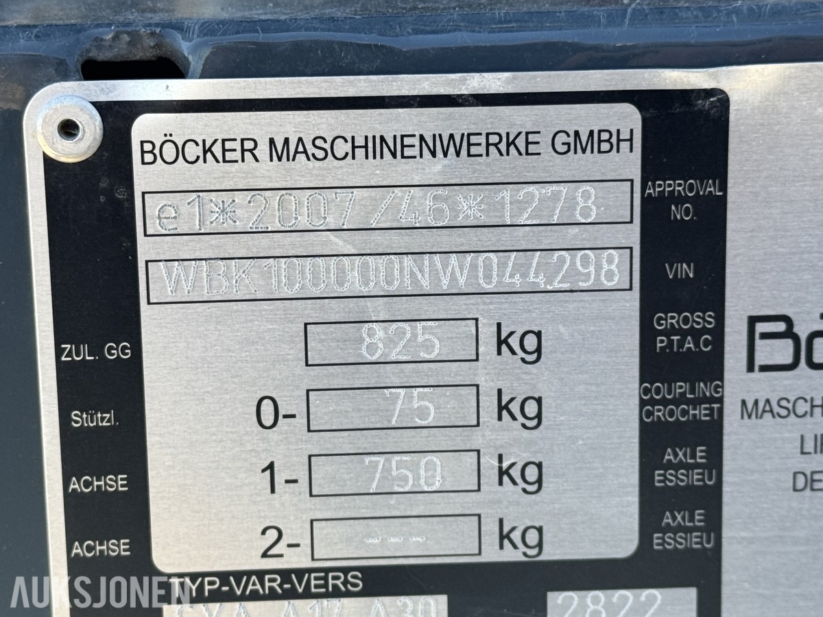2022 Böcker Materialheis/Taksteinheis Simply 21/1-5 /