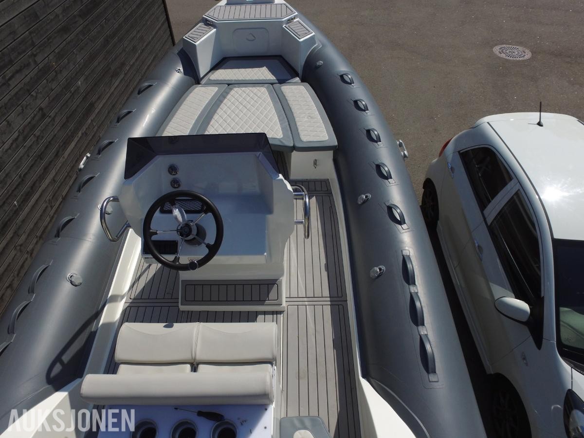 2026 NY - XL RIB båt 26 fot med mye utstyr