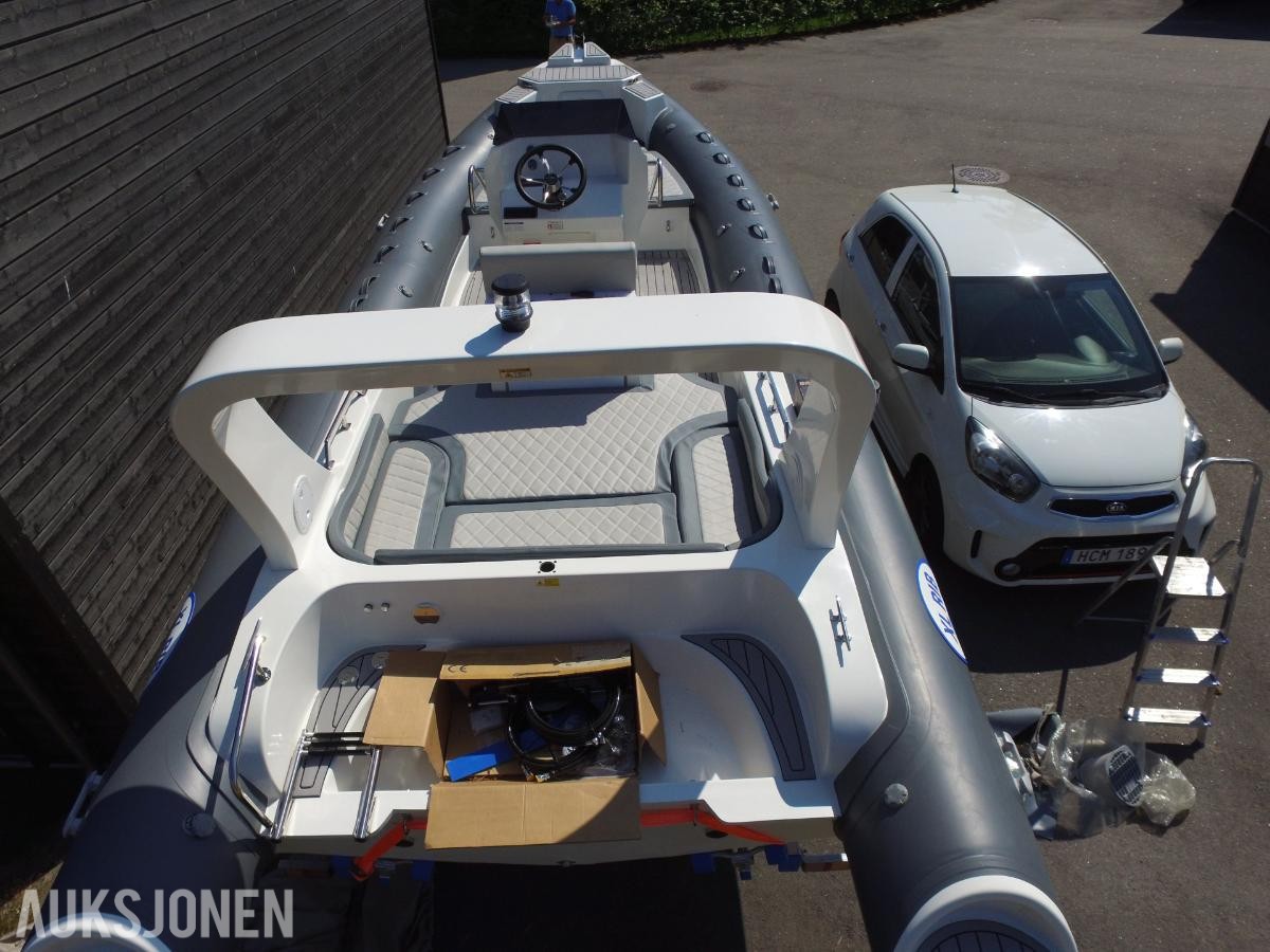2026 NY - XL RIB båt 26 fot med mye utstyr