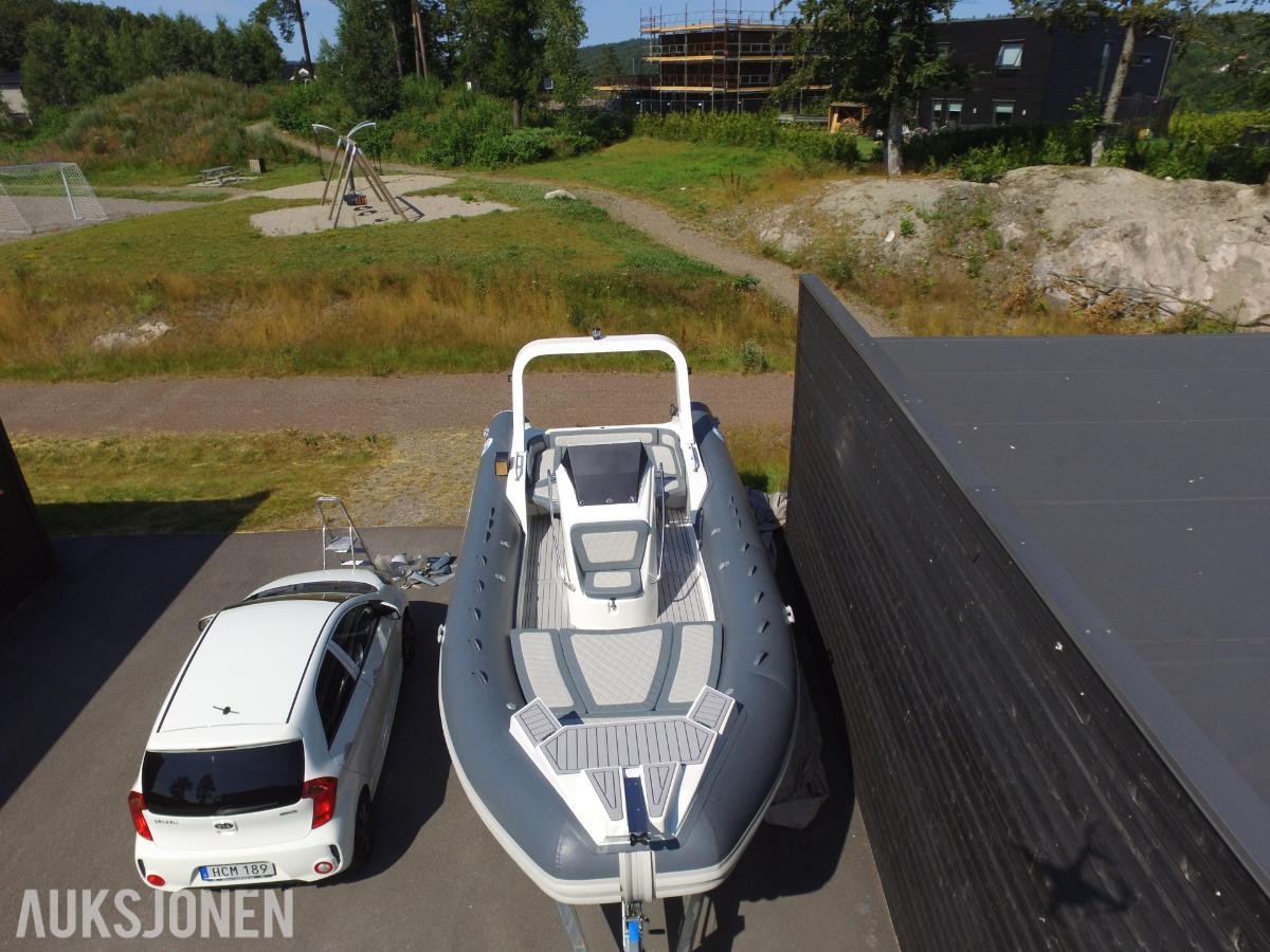 2026 NY - XL RIB båt 26 fot med mye utstyr