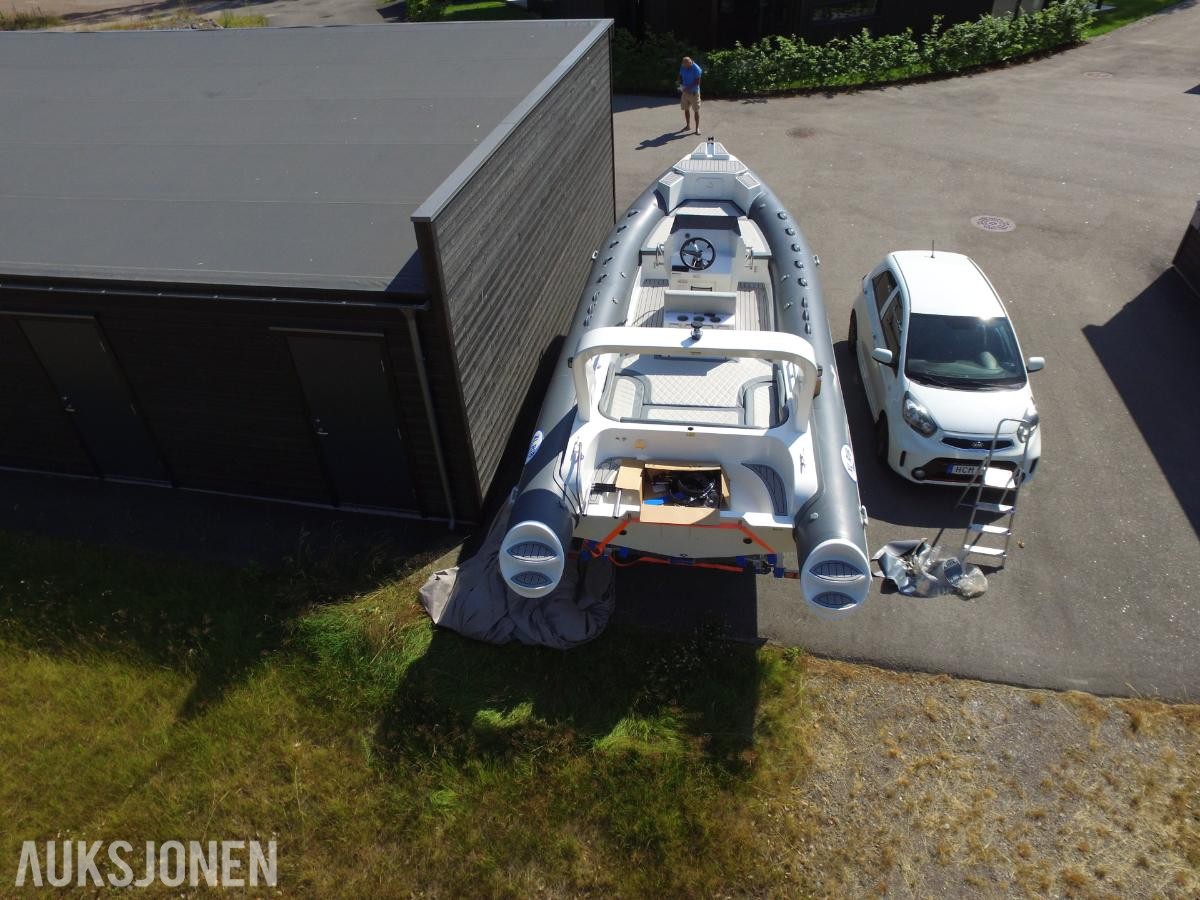 2026 NY - XL RIB båt 26 fot med mye utstyr