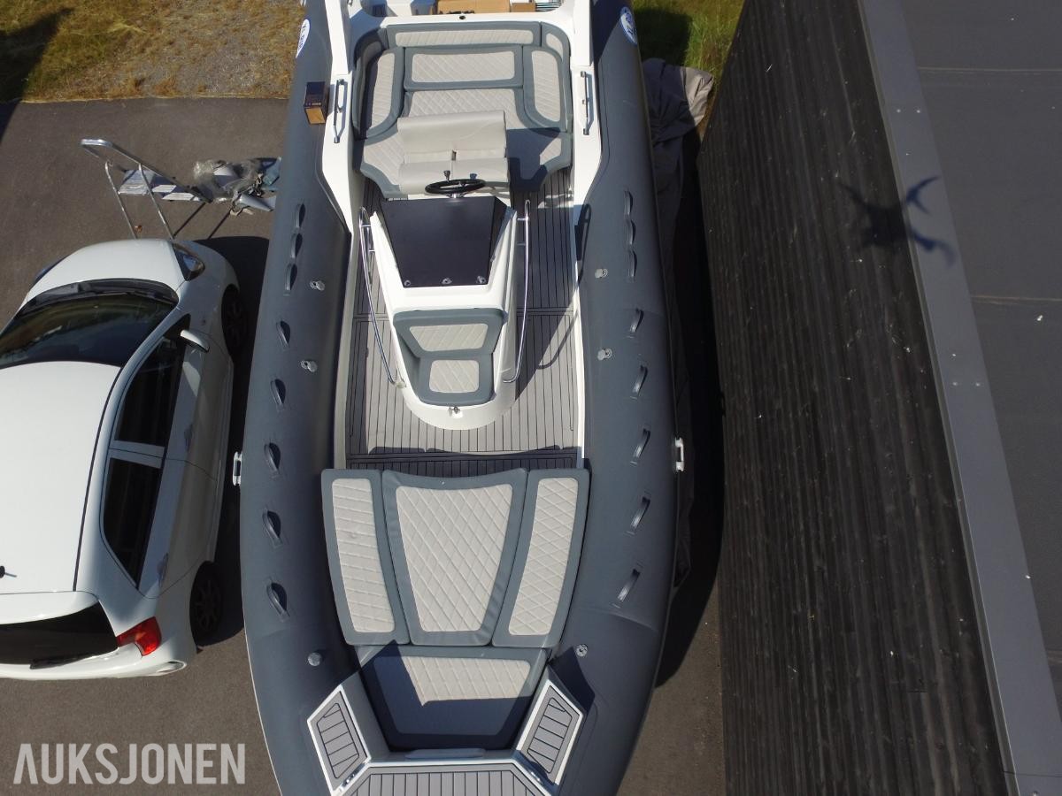 2026 NY - XL RIB båt 26 fot med mye utstyr