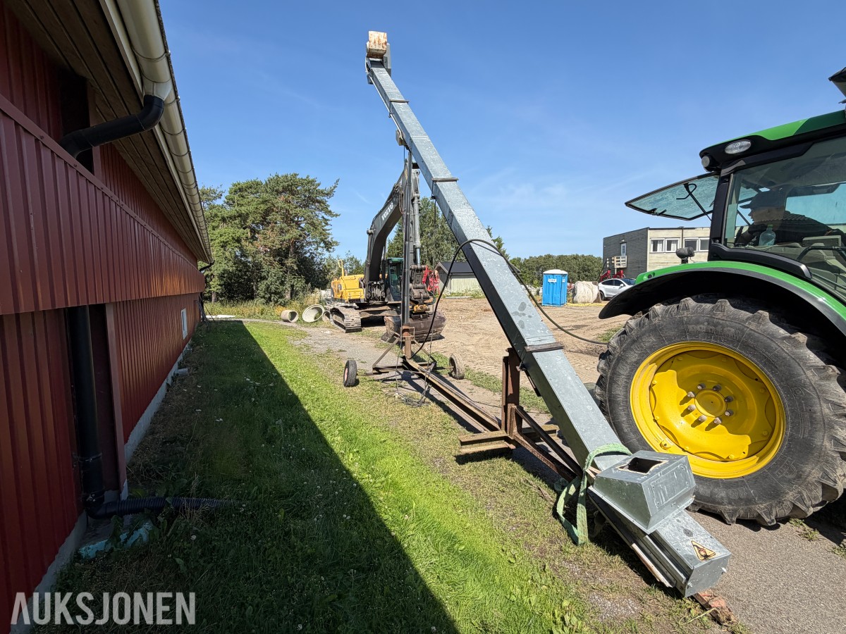 Kornelevator / transportbånd elektrisk m/hyd hev/senk