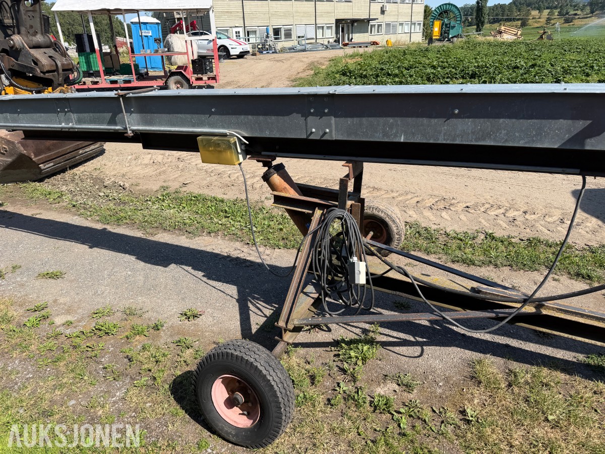 Kornelevator / transportbånd elektrisk m/hyd hev/senk