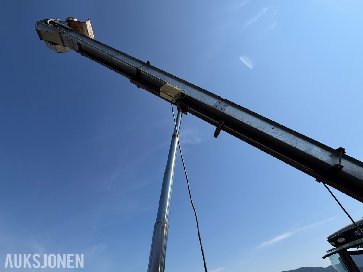 Kornelevator / transportbånd elektrisk m/hyd hev/senk