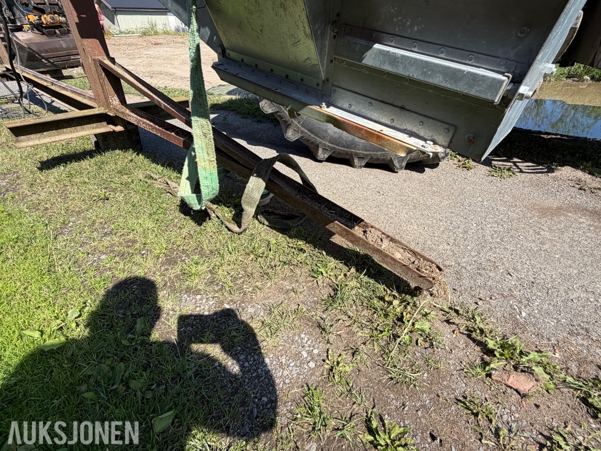 Kornelevator / transportbånd elektrisk m/hyd hev/senk