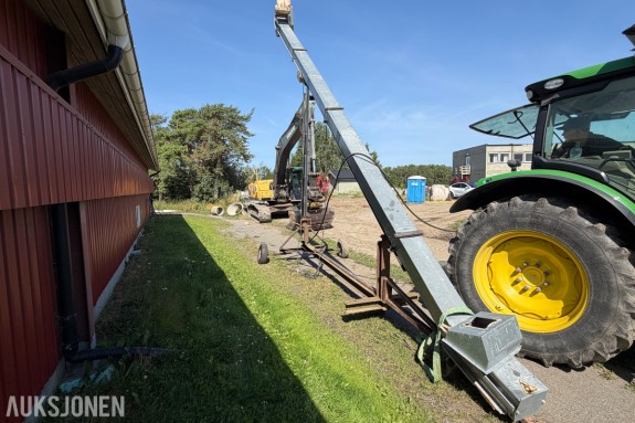 Kornelevator / transportbånd elektrisk m/hyd hev/senk