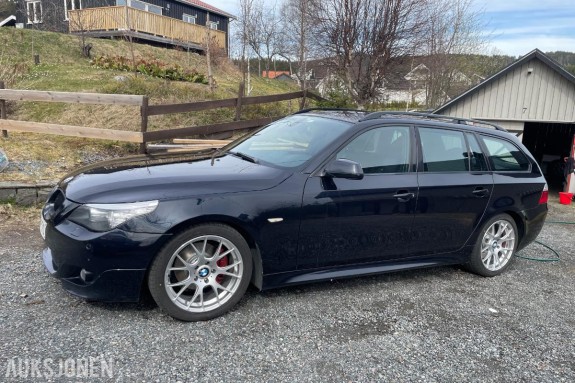 2010 BMW E61 520D 2.0 177HK AUTOMAT M-PAKKE S+V DEKK HENGERFESTE  EU OK 06.2028
