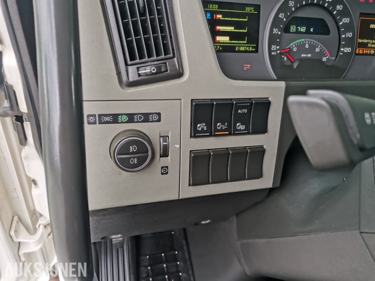 2019 Volvo FM 460 LNG 6x2 kjølebil – Carrier – Zepro bakløfter – I-Shift