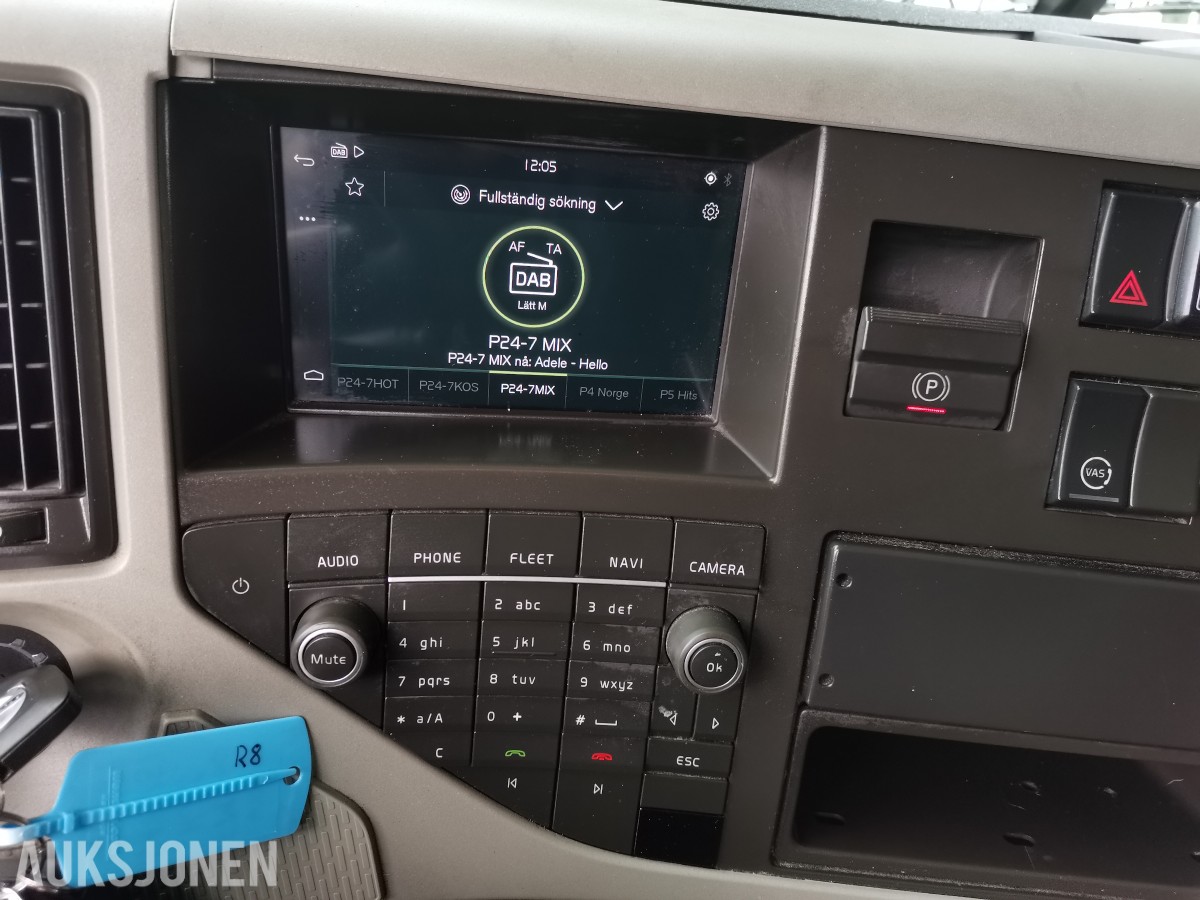 2019 Volvo FM 460 LNG 6x2 kjølebil – Carrier – Zepro bakløfter – I-Shift