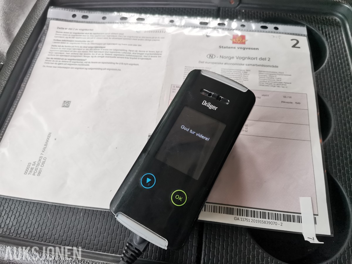 2019 Volvo FM 460 LNG 6x2 kjølebil – Carrier – Zepro bakløfter – I-Shift