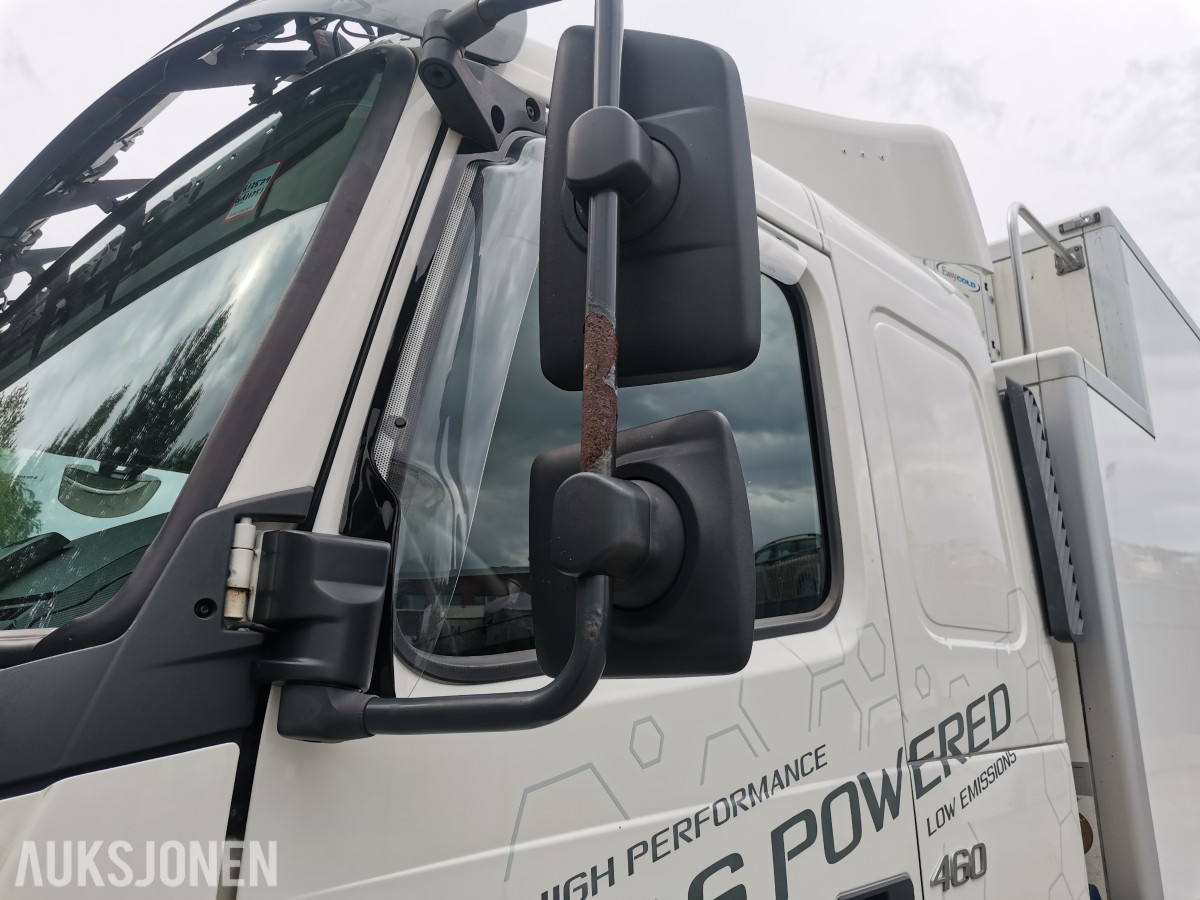 2019 Volvo FM 460 LNG 6x2 kjølebil – Carrier – Zepro bakløfter – I-Shift