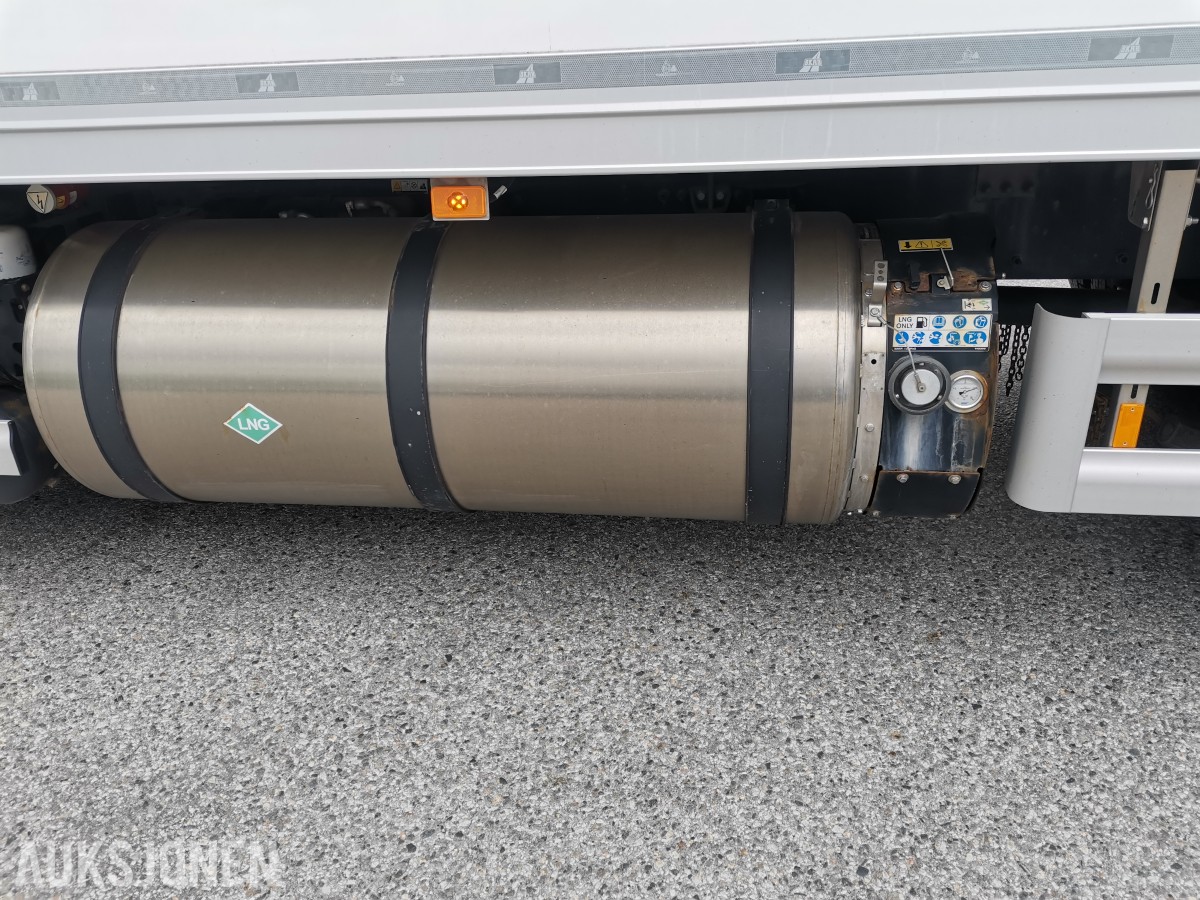 2019 Volvo FM 460 LNG 6x2 kjølebil – Carrier – Zepro bakløfter – I-Shift