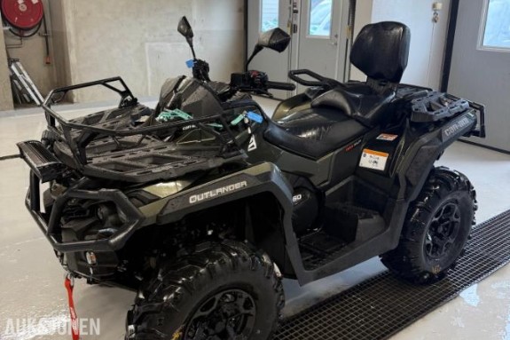 2022 Can-Am 650, 2 seter, 4x4, beltekit, registrert som T3 traktor 60 km/t 