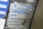 Krokflak med vanntank, pumpe og spyleutstyr