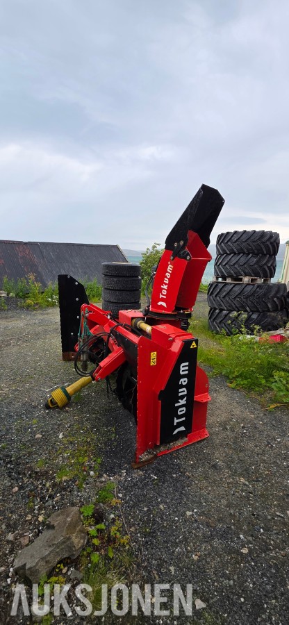 2023 Tokvam 256THS BIG snøfres – 2,55 m arbeidsbredde