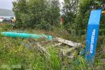 Krokkramme med ISO-fester til 20 fots container