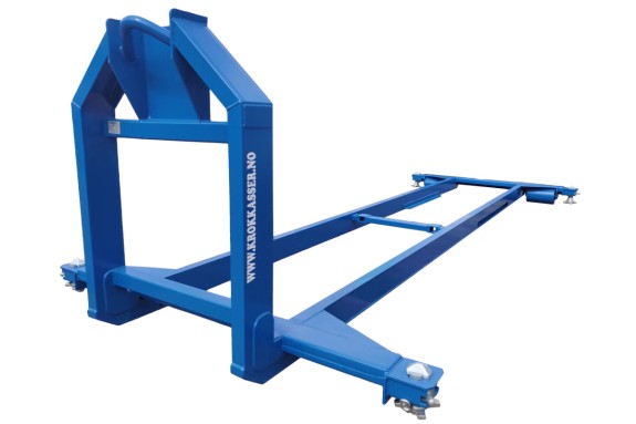Krokkramme med ISO-fester til 20 fots container
