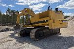 1993 mod. Cat 245 D gravemaskin på 71 tonn m/tannskuff. Sertifisert