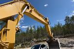 1993 mod. Cat 245 D gravemaskin på 71 tonn m/tannskuff. Sertifisert